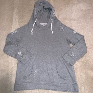Chelsea Deboer Distressed Hoodie